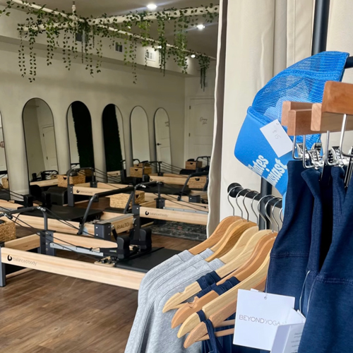 interior of FORM Pilates by Moxie, located in Madison, GA